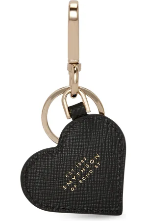 SMYTHSON Heart Keyring in Panama