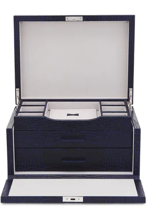 SMYTHSON 3 Drawer Jewellery Box in Mara