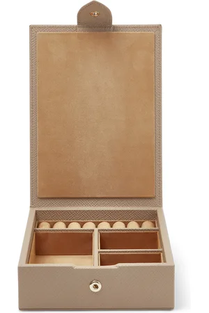SMYTHSON Travel Tray Jewellery Box in Panama