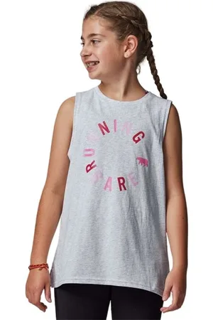 Running Bare Easy Rider Kids Girls Muscle Tank Top