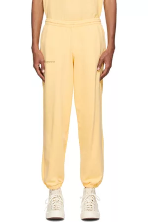 Yellow Drawstring Lounge Pants