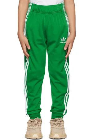 Green hot sale adidas joggers