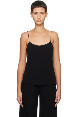 Biggins stretch-satin camisole in black - The Row