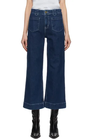 FRAME Relaxed High-Rise Straight-Leg Cargo Jeans