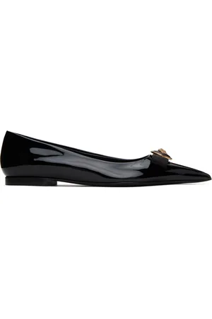 Versace women's flat on sale shoes