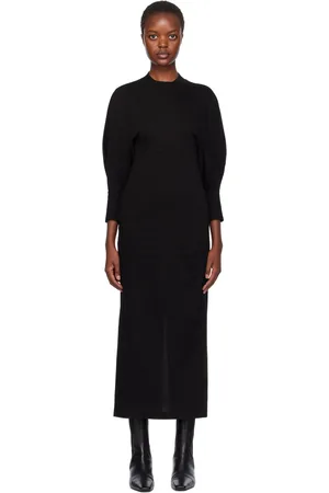 MAME KUROGOUCHI Balloon Sleeve Midi Dress