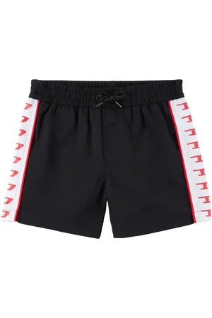Diesel Kids Black Mipres Swim Shorts