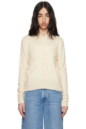 DANIELLE GUIZIO Off-White Delphine Cardigan