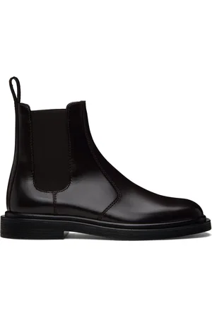 The Row Brown Elastic Ranger Boots