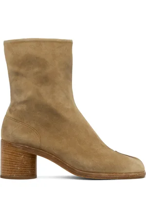 Maison Margiela Tan Tabi Ankle Boots