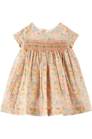 BONPOINT Baby Multicolor Maruska Smocked Dress