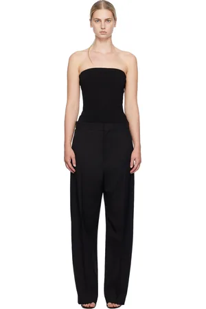 Alaïa Black Tailored Bustier Jumpsuit