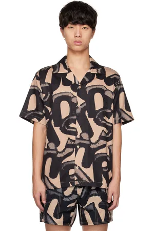 Saturdays NYC Beige Canty Shirt