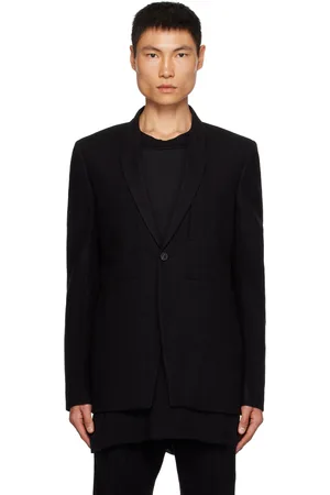 Rick Owens Black Soft Blazer