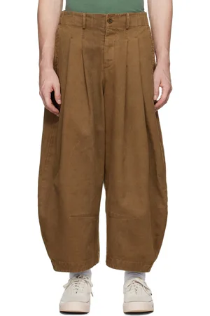 Aviva Jifei Xue Brown Cocoon Trousers