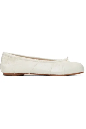 Maison Margiela White Tabi New Ballerina Flats