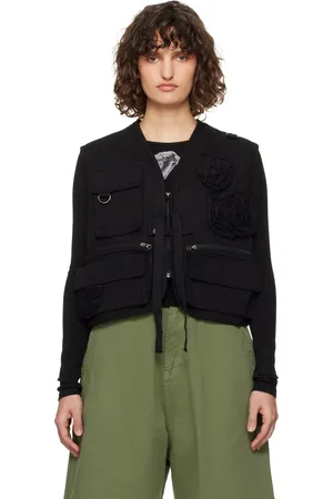 OPEN YY Appliqué Cargo Vest