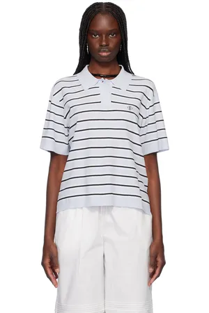THE GARMENT Blue Madison Tennis Polo