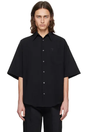 Ami Black Button Up Shirt