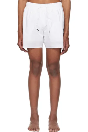 HUGO BOSS White Iconic Swim Shorts