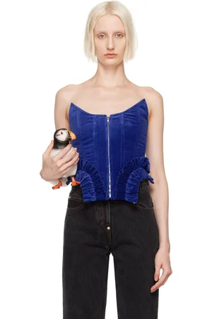 pushBUTTON Frill Hem Corset
