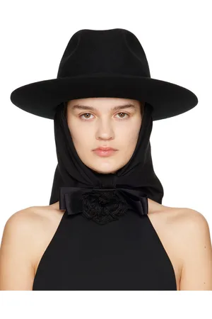 Dolce & Gabbana Black Wool Felt Fedora