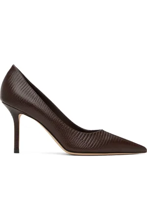 Jimmy Choo Brown Love 85 Heels