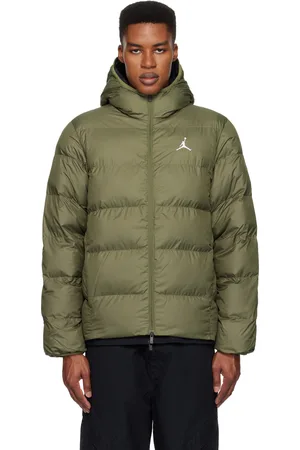 Nike Khaki Jordan Brooklyn Jacket