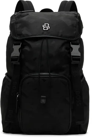 HUGO BOSS Black Monogram Backpack