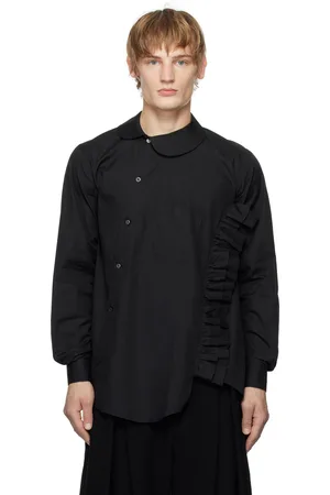 Comme des Garçons Black Ruffled Shirt