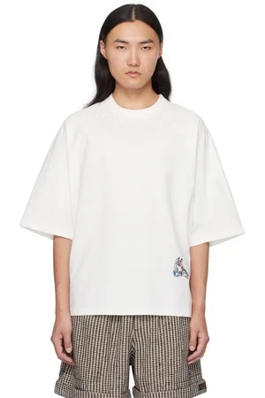 Bottega Veneta White Soft Cotton Jersey T-shirt