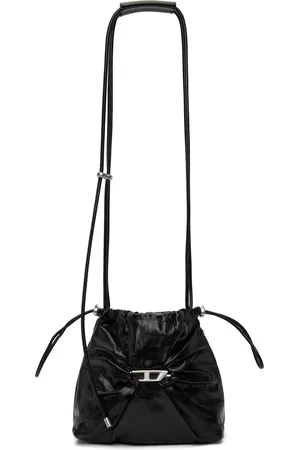 Diesel Black Scrunch-D Bucket Bag