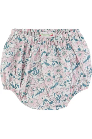 BONPOINT Baby White & Pink Aki Bloomers