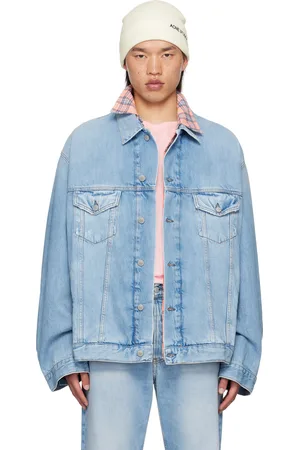 Acne Studios Blue Relaxed-Fit Denim Jacket