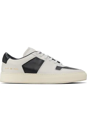 COMMON PROJECTS Black & Off-White Decades Sneakers