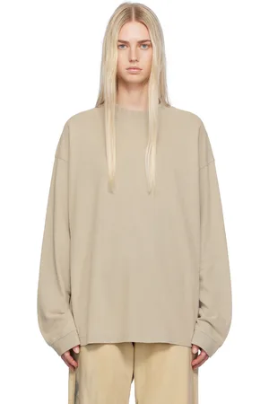 Acne Studios Taupe Faded Long Sleeve T-Shirt