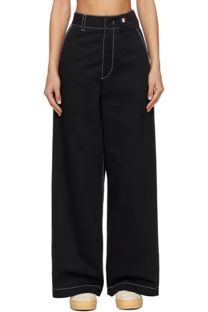 Moncler Moncler x Palm Angels Black Contrast Trousers