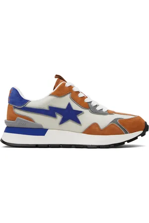 BAPE Orange & Blue Road STA Express Sneakers