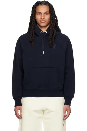Ami Navy Ami de Cœur Hoodie