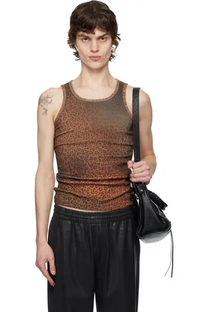 Praying Black & Brown Cheetah Tank Top