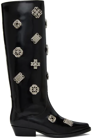 TOGA PULLA SSENSE Exclusive Black Tall Boots