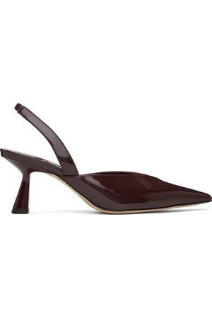 Jimmy Choo Burgundy Maryanne SB 65 Heels