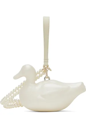Simone Rocha Off-White Duck Clutch