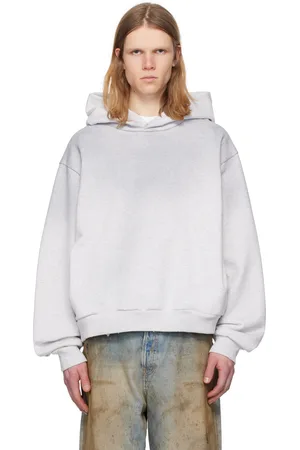Acne Studios Gray Logo Hoodie