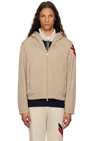 Moncler Taupe Claut Windbreaker Jacket