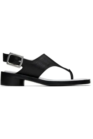 Maison Margiela Black Anatomic Sandals