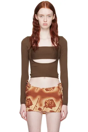Miaou Brown Delphine Sweater