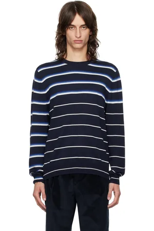 Paul Smith Navy Striped Sweater