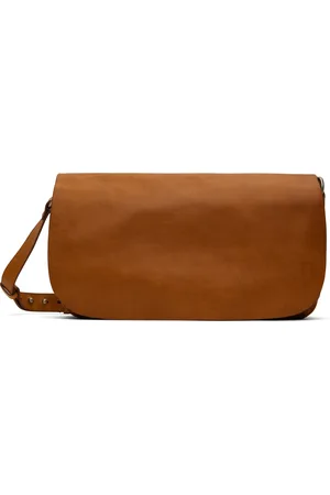 DRIES VAN NOTEN Tan Leather Bag