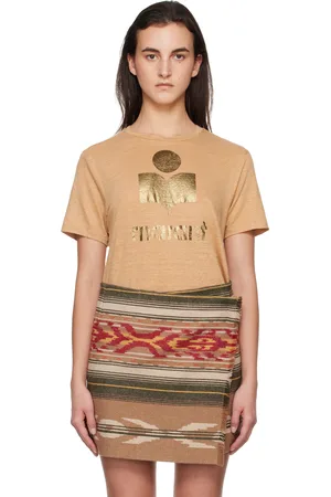 Isabel Marant Tan Zewel T-shirt